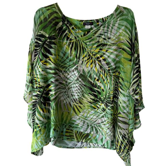 Cocomo Woman Tops - Cocomo Woman Tropical Floral Top size 1X